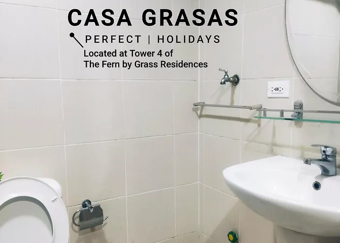 Stylish Unit At Grass Residences Aparthotel Manila