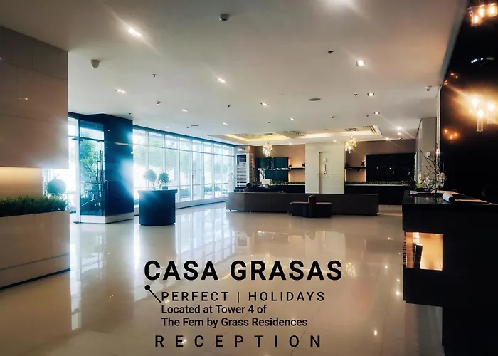 Stylish Unit At Grass Residences Aparthotel Manila