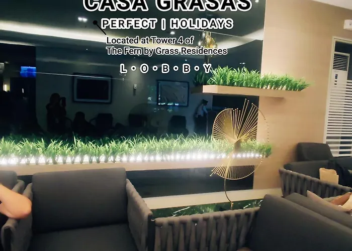 Stylish Unit At Grass Residences 4* Manila
