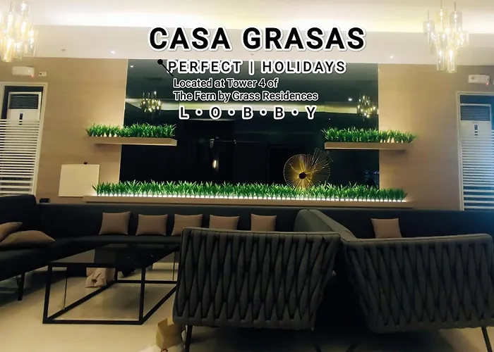 Stylish Unit At Grass Residences Aparthotel Manila